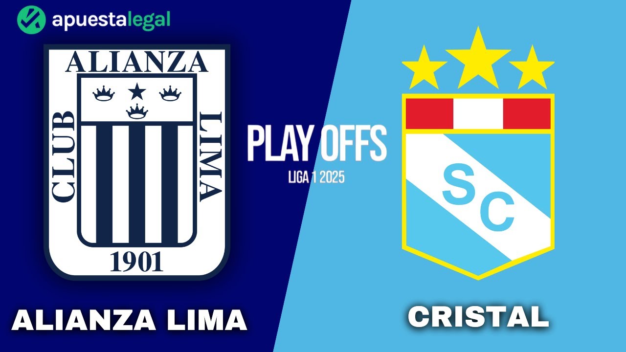 🔴 EN VIVO: ALIANZA LIMA VS. SPORTING CRISTAL (VUELTA – PLAYOFFS)
