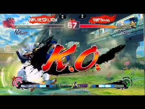 USF4 Exhibition EMP|LGI SalesMan(Hakan) Vs EMP Hiro (M.BIson) FT5 Ultra Street Fighter 4