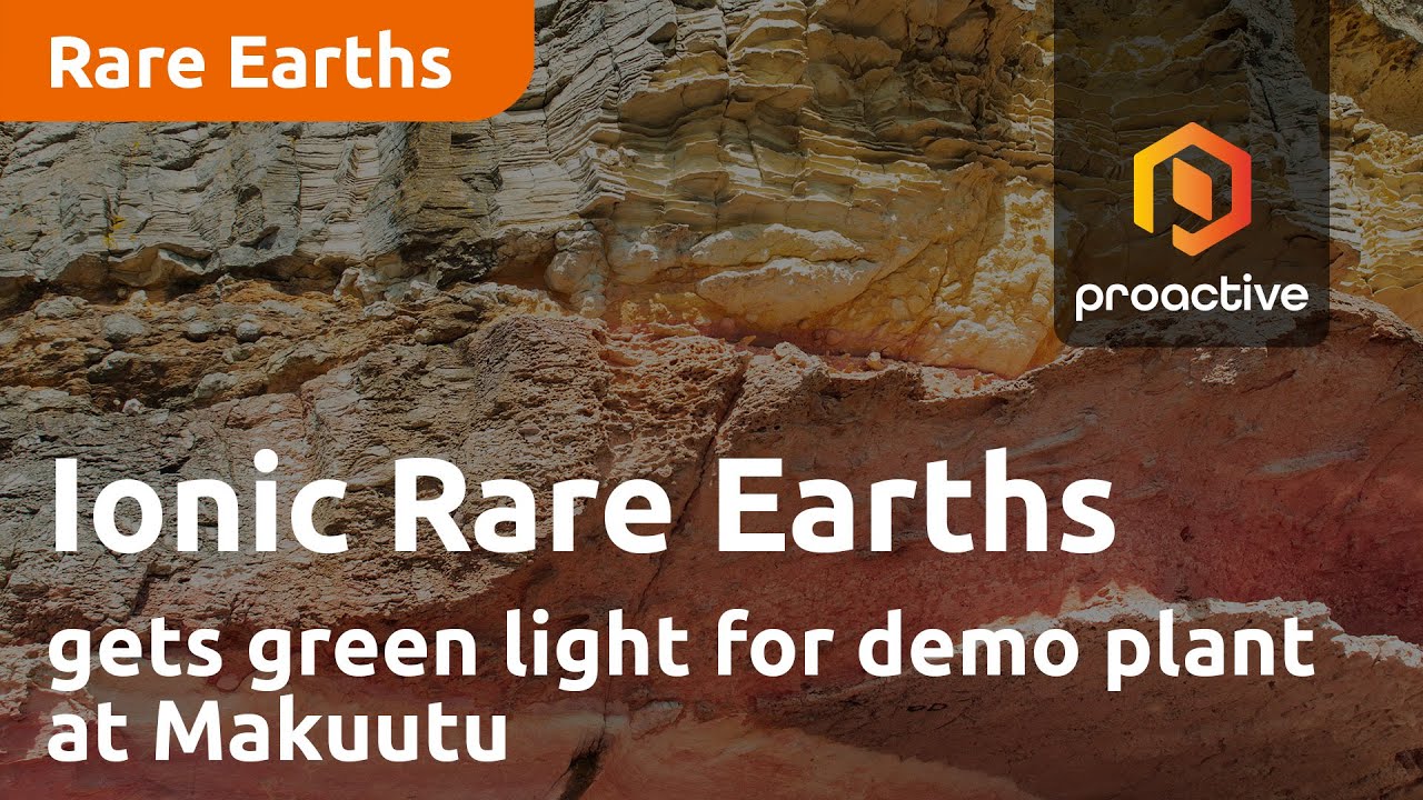 Ionic Rare Earths gets green light for demo plant at Makuutu