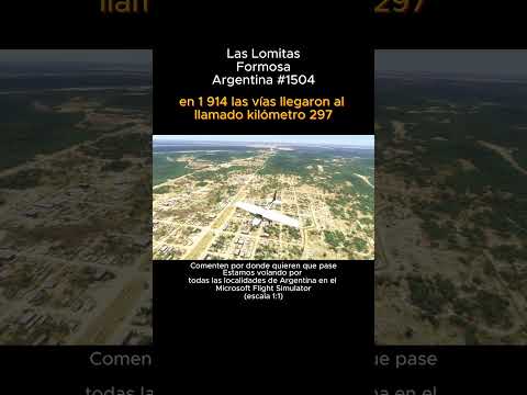 Las Lomitas, Formosa desde el Microsoft Flight Simulator #laslomitas #formosa # #msfs #argentina