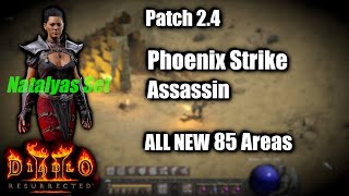 ALL new lvl 85 Areas Martial Arts Phoenix Strike Assassin - PTR 2.4 Diablo 2 Resurrected