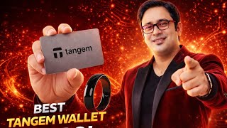 UNBOXING THE FUTURE OF CRYPTO TANGEM WALLET !! THE WORLD’S FIRST WEARABLE CRYPTO WALLET