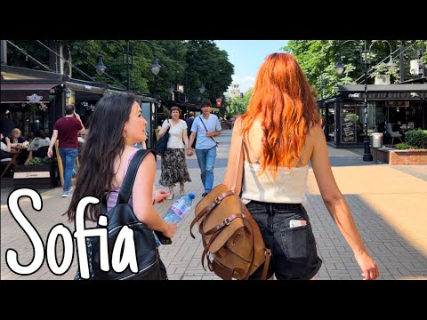Vitosha Boulevard, Sófia, Bulgária.