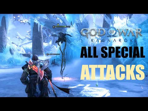 God of War Ragnarök ALL SPECIAL MOVES with every Weapon 🪓 Special Attacks