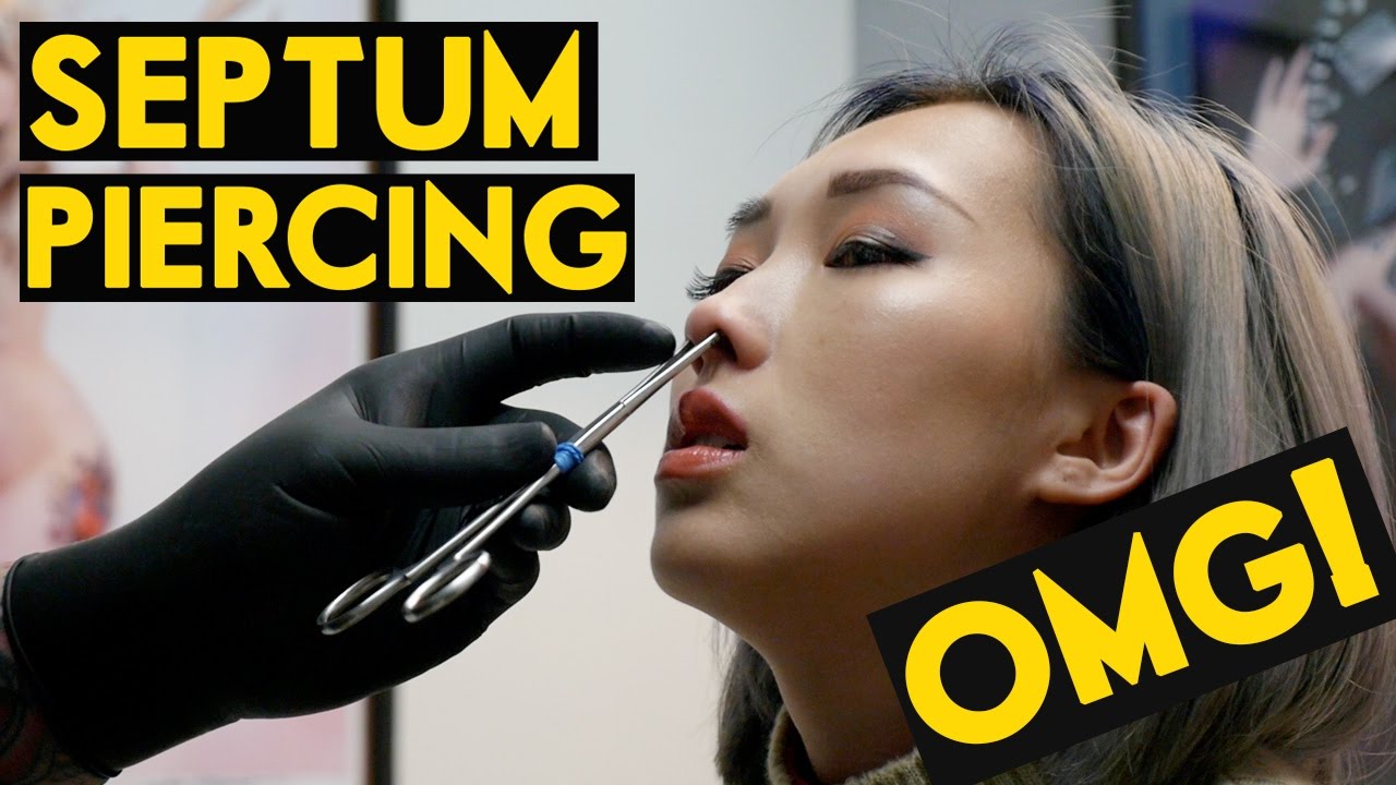 OMG! Septum Piercing | DOES IT HURT?!?