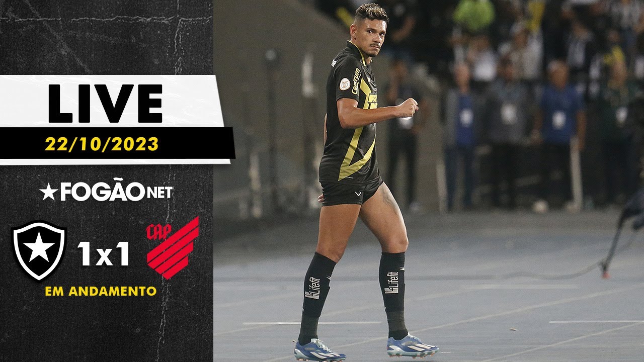 LIVE | Pós-jogo da continuação de Botafogo x Athletico-PR pelo Campeonato Brasileiro