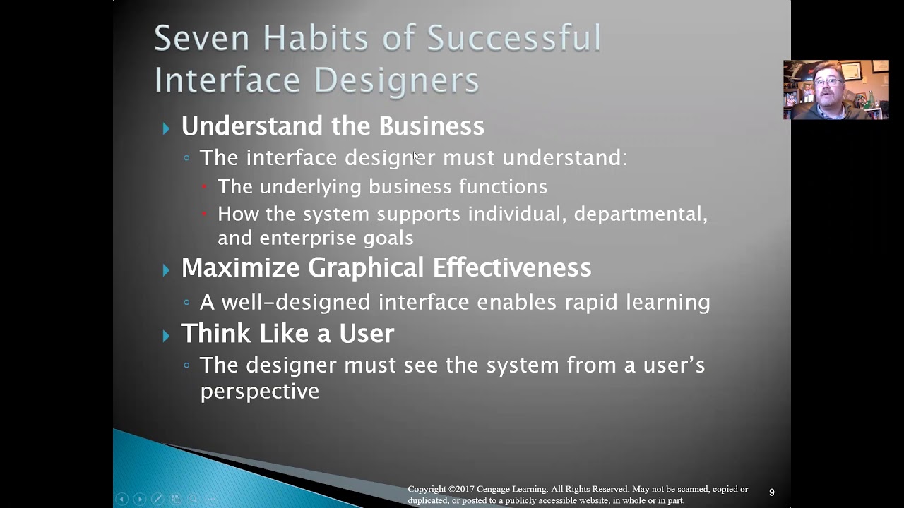 Systems Analysis and Design Chapter 8 Lecture