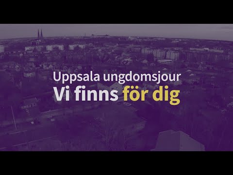 Uppsala ungdomsjour. Vi finns för dig.