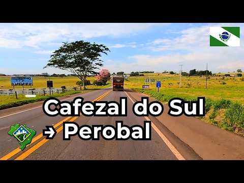 Cafezal do Sul → Perobal pela PR-323 | Rumo a Umuarama no Noroeste do Paraná