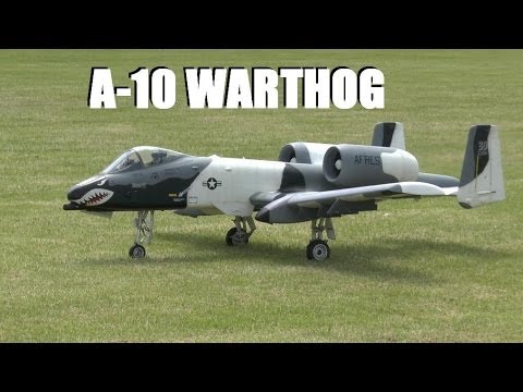 PAIR OF A-10 WARTHOGS AT WESTON PARK MODEL AIRSHOW 2014