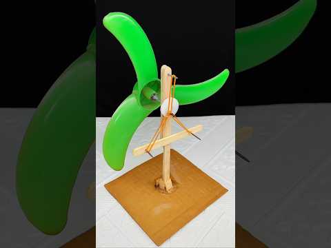 Fan That Works Without Electricity – Amazing Science Project #experiment #dcmotorproject #motor