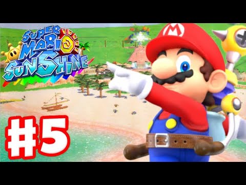 Super Mario Sunshine   Gameplay Walkthrough Part 5- Gelato Beach