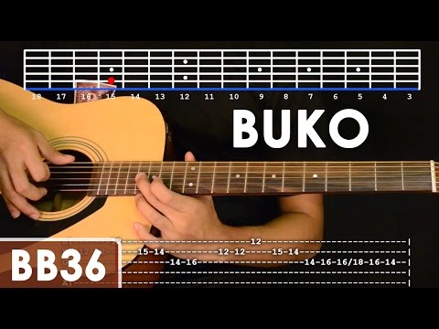 Buko - Jireh Lim Guitar Tutorial (includes intro lead and rhythm)