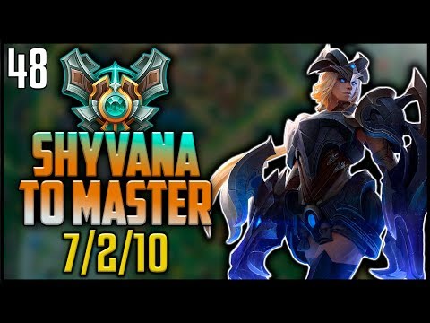Shyvana To Master #48 - 7/2/11  vs. Gragas jungle (Full game)
