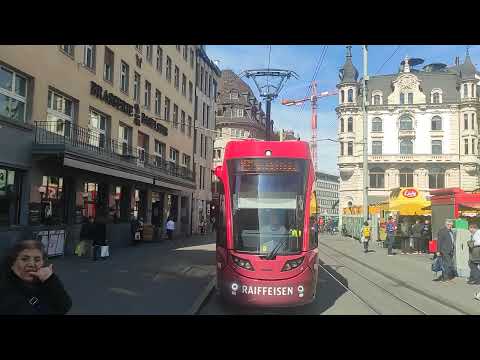Basel Tram 11 St. Louis Grenze - Aesch