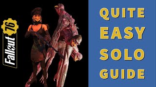 The Colossal Problem - Solo Guide Stealth Edition (Stealth Commando vs Colossus) - Fallout 76