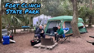 Fort Clinch State Park Camping Adventure | Easy Pie Iron Breakfast & Dinner Recipes