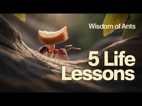 🐜 5 Life Lessons from Ants | Biblical Wisdom and Prayer