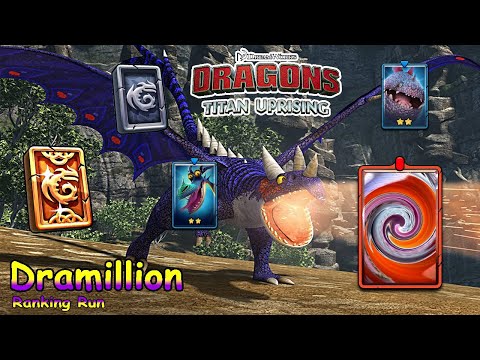 Dragons: Titan Uprising / BP 8400+ / Dramillion Ranking Run / Full Battle / BP 8400+ / (HTTYD)