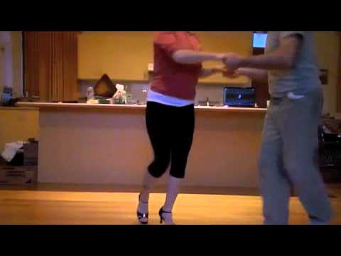 Gerry and Paulina - "Salsaludando" Salsa Choreography Practice