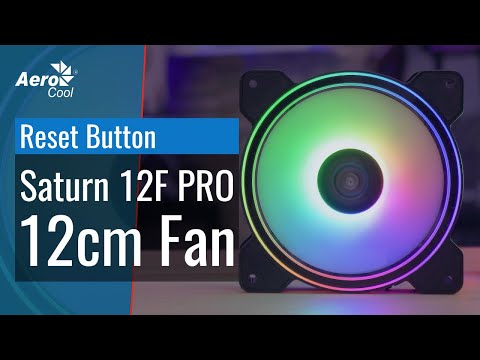 AEROCOOL PGS SATURN 12F ARGB PRO 3x12 - VENTILIATORIUS + stebulės video