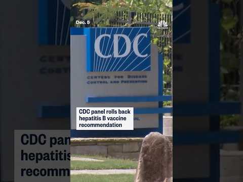CDC panel rolls back hepatitis B vaccine recommendation