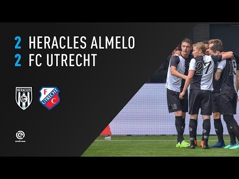 Heracles Almelo - FC Utrecht 2-2 | 29-04-2018 | Samenvatting
