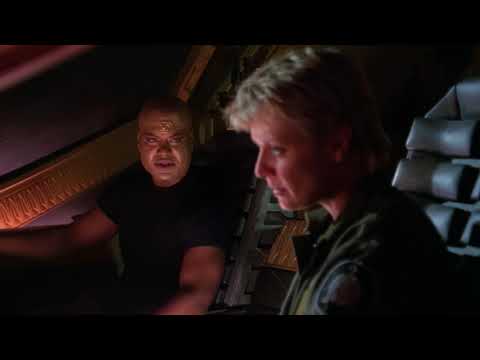 Anubis attack to SG1 rescuing by Asgard fleet