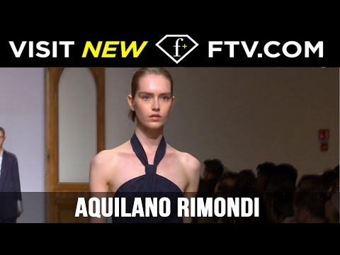 Aquilano Rimondi Milan Fashion Week Spring/Summer 2017 | FashionTV