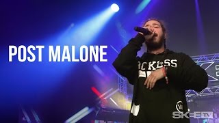 Post Malone &quot;White Iverson&quot; - First ever TV performance Live on SKEE TV