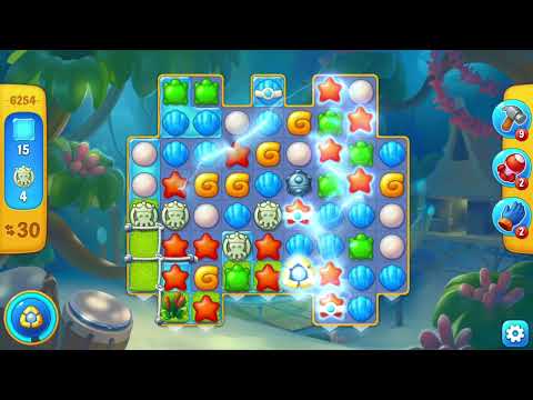 [FISHDOM Walkthrough] Level 6254 (Qua màn - Fishdom)