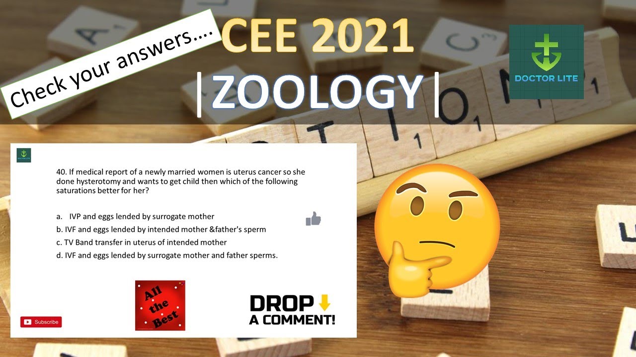 🤩🤩Check your answers👍👍 | 🔥 CEE 2021🔥 | Zoology | #mbbs | #cee