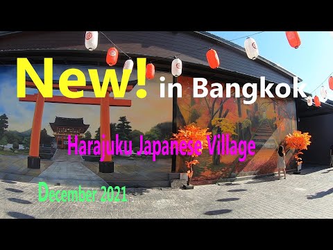 Harajuku Novo complexo de entretenimento japonês Min-Buri Bangkok