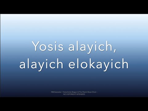YOSIS Lyrics - Miami Boys Choir