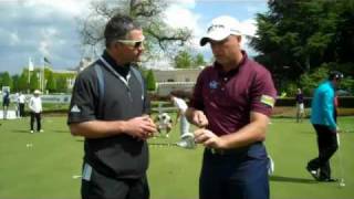 Graeme Storm on the Taylormade-Rossa Ghost Putter