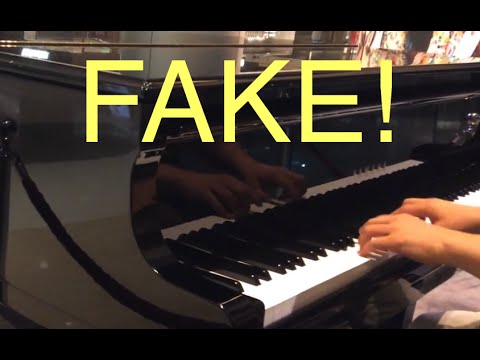 Fake Professional Piano Player