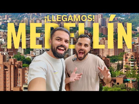 ¡LLEGAMOS A MEDELLÍN! 🇨🇴| PRIMERAS IMPRESIONES DE LA CIUDAD | DOS CUBANOS EN COLOMBIA