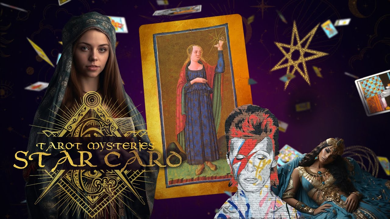 THE HIDDEN MYSTERIES OF THE TAROT STAR CARD | Bowie, Seal of Solomon, Pentagram, Tetragrammaton