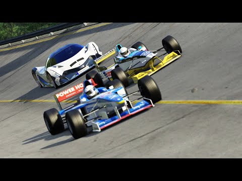 Devel Sixteen vs F1 Cars Grand Prix 1997 at Monza Full Course