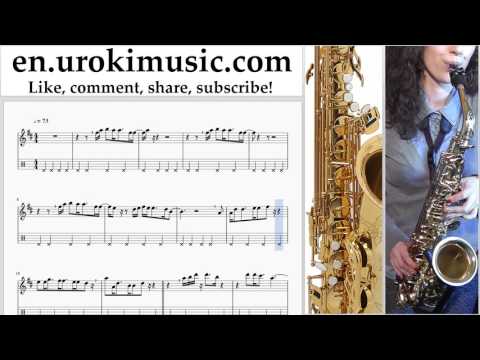 Saxophone lessons (Tenor) OneRepublic - Truth To Power Sheet Music Tutorial Part#2 um-i352