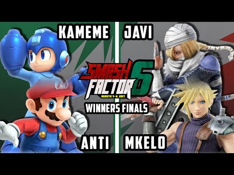 Smash Factor 6 Smash 4 Doubles - DNG Kameme + IMT Anti vs. FOX MVG MKLeo + HY Javi - Wii U WF