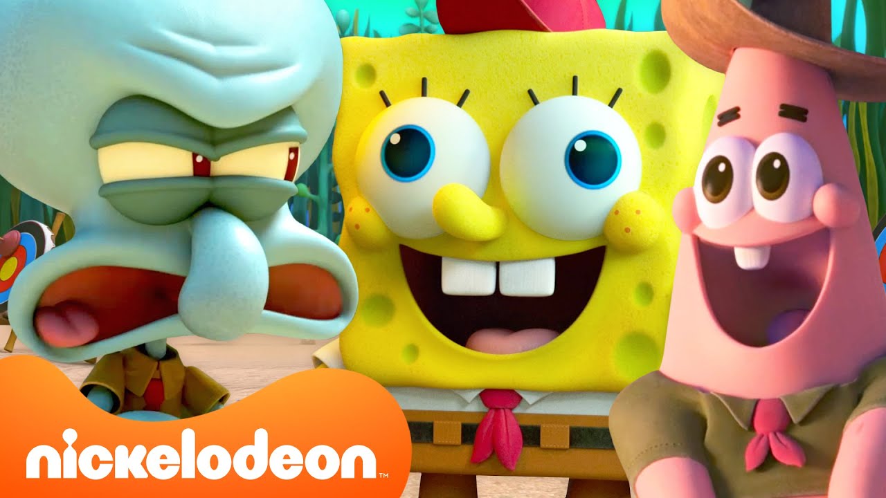 Kamp Koral | SpongeBob & Patrick bermasalah! 😅 60 menit Kamp Koral | Nickelodeon Bahasa