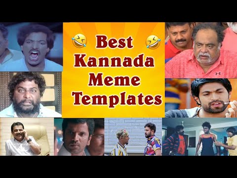 Best Kannada Meme Template for Video Editing | Memes
