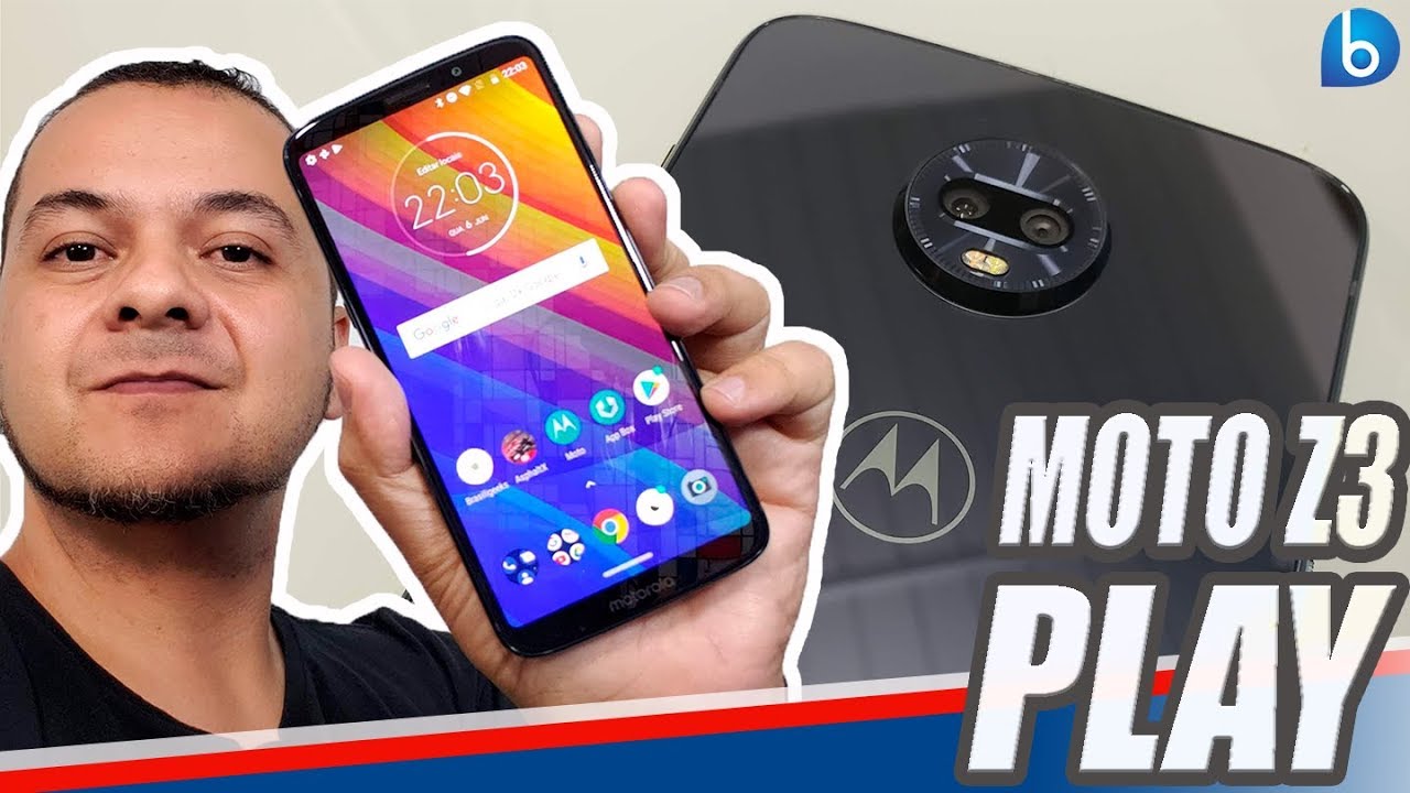 MOTO Z3 PLAY | DESCUBRA O QUE VEM NA CAIXA E VEJA O APARELHO EM AÇÃO!