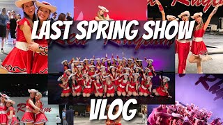 LAST SPRING SHOW VLOG!! アメリカ在住高校生のダンススプリングショーvlog!