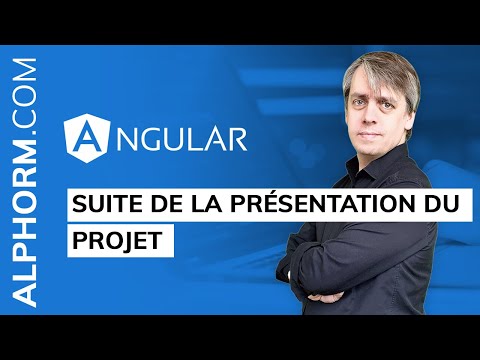 Suite de la présentation du projet de la formation Angular Avancé