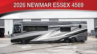 A preview image of the linked video showcasing 2026 Newmar Essex 4569