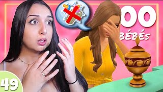UN ENFANT EST DÉCÉDÉ…*100 baby challenge* EP49 | sims 4