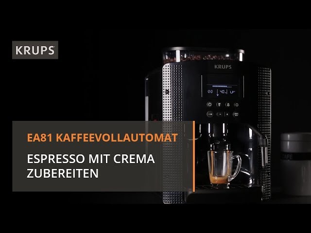 Vidéo teaser pour KRUPS Espresso-Kaffee-Vollautomaten - Espresso-Zubereitung