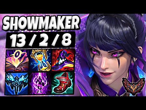 DK ShowMaker Leblanc vs Ahri [ MID ] Lol Korea Grandmaster Patch 13.8 ✅